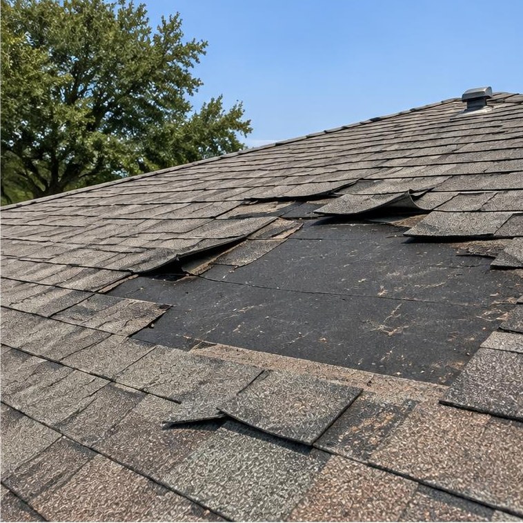 Missing shingles
