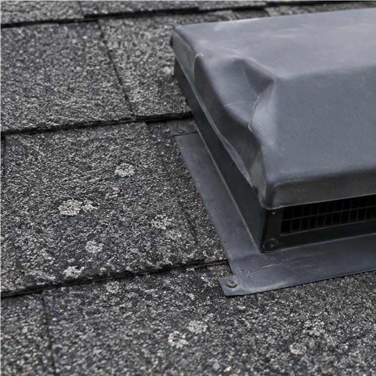Dented vent cap